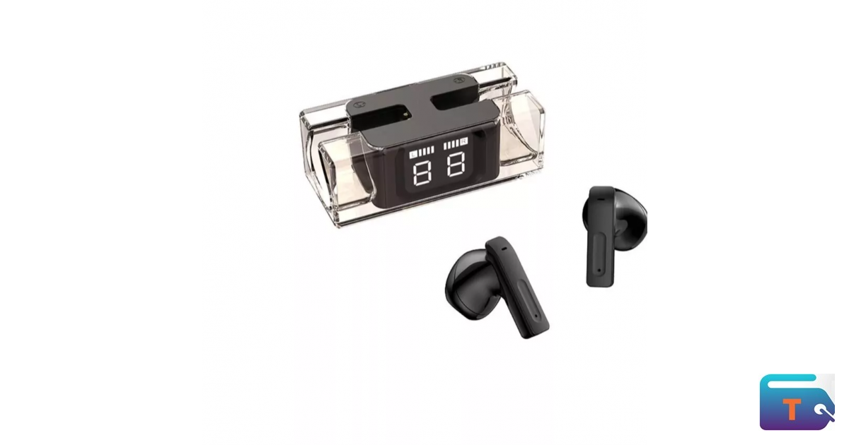 Translucent Bluetooth Headset Black | TAKEYT | Online Shopping